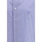Etro Blue Cotton Dress Shirt