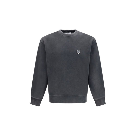 Maison Kitsuné Gray Cotton Sweatshirt Maison Kitsuné