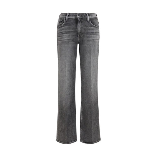 Mother Denim Gray Cotton Bootcut Jeans Mother Denim
