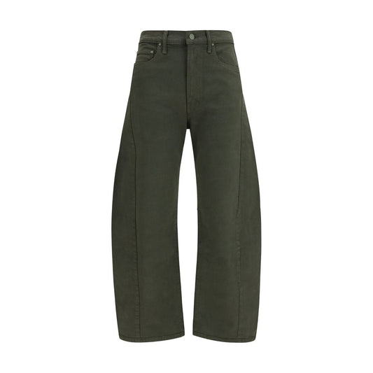 Mother Denim Bicolor Cotton Relaxed Fit Jeans Mother Denim