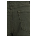 Mother Denim Bicolor Cotton Relaxed Fit Jeans