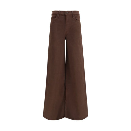Mother Denim Brown Cotton Jeans Denim Mother Denim