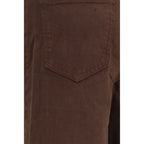 Mother Denim Brown Cotton Jeans Denim