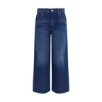 Mother Denim Blue Cotton Jeans Denim