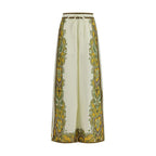 Alemais Beige Linen Casual Pants