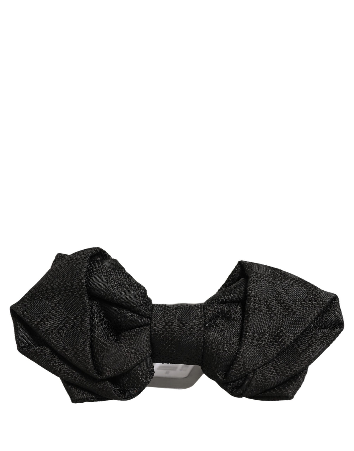 Dolce & Gabbana Men Black 100% Silk Adjustable Neck Papillon Bow Tie