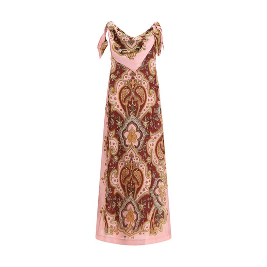 Alemais Multicolor Viscose Casual Dress Alemais