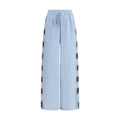 Alemais Blue Linen Casual Pants Alemais