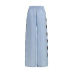 Alemais Blue Linen Casual Pants Alemais