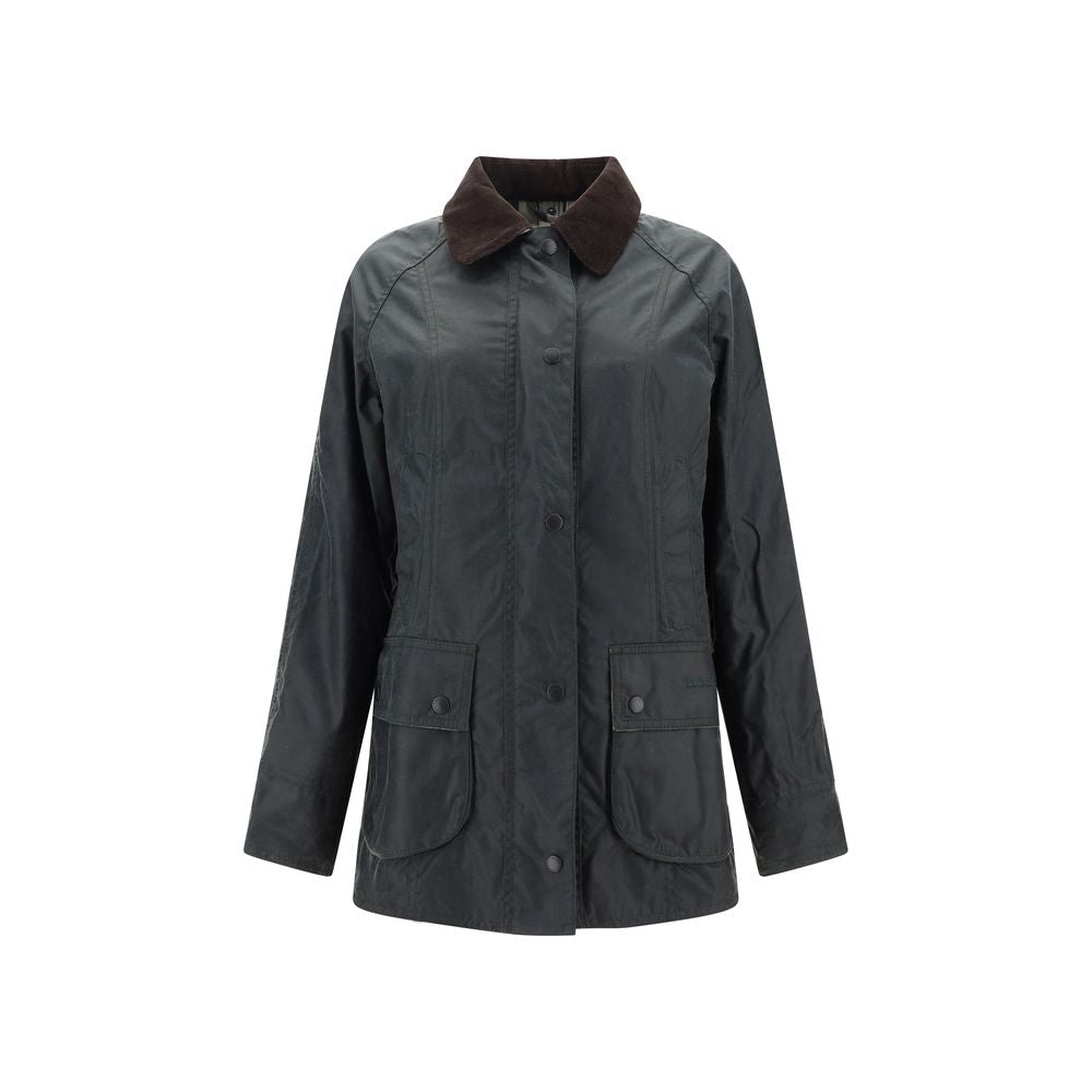 Barbour Bicolor Cotton Full-Length Jacket Barbour