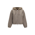 Moose Knuckles Brown Faux Fur Sweatshirt Moose Knuckles