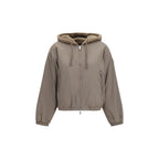 Moose Knuckles Brown Faux Fur Sweatshirt Moose Knuckles