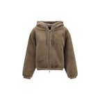 Moose Knuckles Brown Faux Fur Sweatshirt Moose Knuckles
