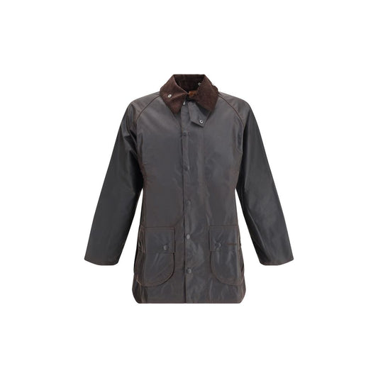Barbour Black Cotton Coat Barbour