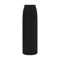 Maison Margiela Black Wool Oves Aries Long Skirt Maison Margiela