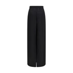 Maison Margiela Black Wool Oves Aries Long Skirt Maison Margiela