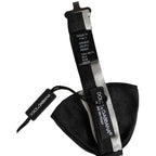 Dolce & Gabbana Black Silver 100% Silk Adjustable Neck Papillon Bow Tie