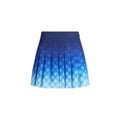 Casablanca Blue Silk Mini Skirt Casablanca