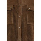 Brunello Cucinelli Brown Viscose Shirt