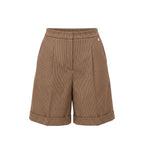 Trussardi Jeans Brown Viscose Women Shorts