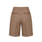 Trussardi Jeans Brown Viscose Women Shorts