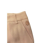 Trussardi Jeans Beige Viscose Women Shorts