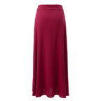 Trussardi Jeans Red Viscose Women Skirt