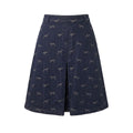Trussardi Jeans Blue Cotton Women Skirt