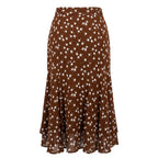 Trussardi Jeans Brown Viscose Women Skirt