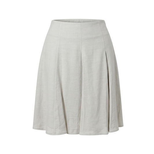 Trussardi Jeans Beige Viscose Women Skirt