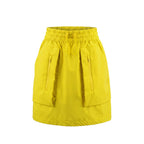 Trussardi Jeans Yellow Polyamide Women Skirt
