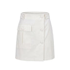 Trussardi Jeans White Viscose Women Skirt