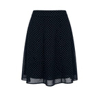 Trussardi Jeans Black Viscose Women Skirt