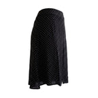 Trussardi Jeans Black Viscose Women Skirt
