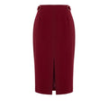 Trussardi Jeans Red Polyester Women Skirt