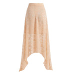 Trussardi Jeans Beige Polyester Womens Skirt