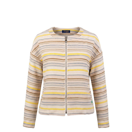 Trussardi Jeans Beige Cotton Women's Jacket