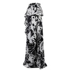 Trussardi Jeans Black Polyester Women Skirt