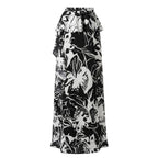 Trussardi Jeans Black Polyester Women Skirt