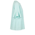 Trussardi Light Blue Cotton Women Shirt