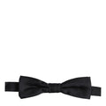 Dolce & Gabbana Men Black 100% Silk Adjustable Neck Papillon Bow Tie