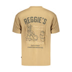 Refrigiwear Brown Cotton Men's T-Shirt