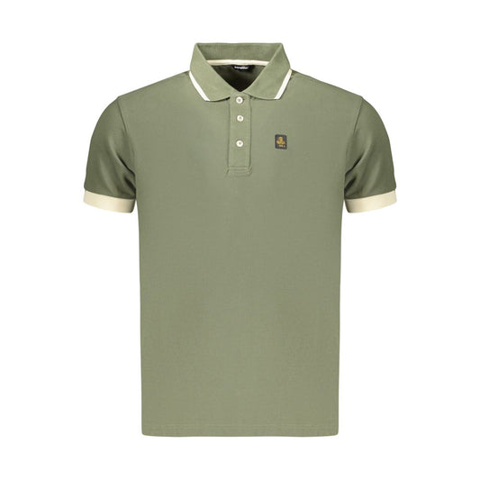 Refrigiwear Verde Cotton Men's Polo Refrigiwear