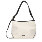 Jil Sander Beige Fabric Crossbody Bag