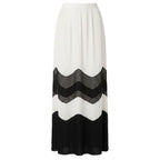 Trussardi Jeans White Polyester Women Skirt