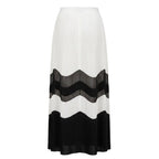 Trussardi Jeans White Polyester Women Skirt