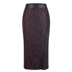 Trussardi Black Wool Women Skirt