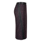 Trussardi Black Wool Women Skirt