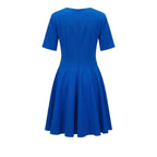 Trussardi Jeans Blue Poliestere Women Dress
