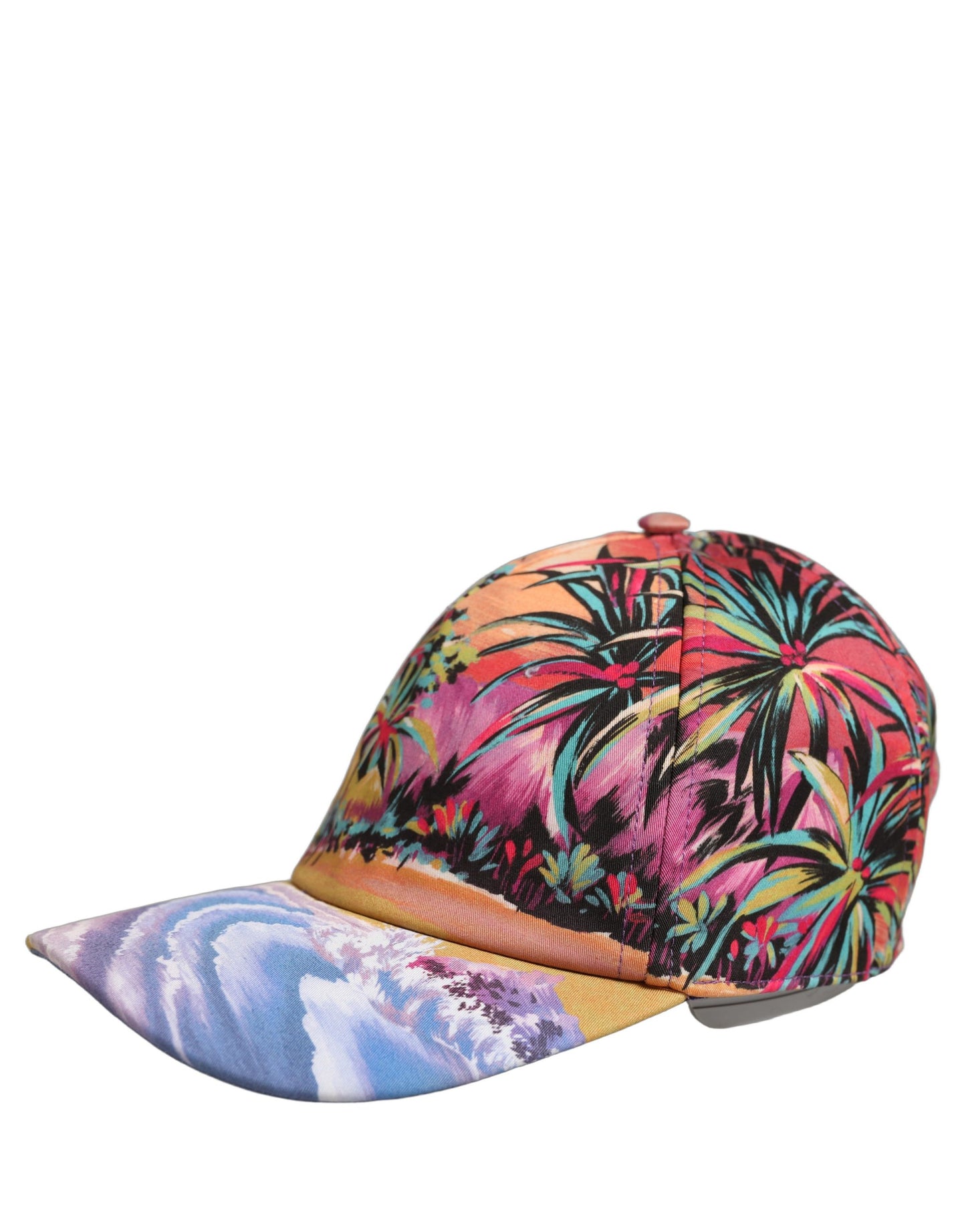 Dolce & Gabbana Multicolor Tropical Themed Baseball Capello Hat Dolce & Gabbana